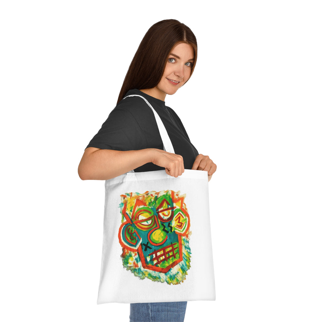 SHIVASWILL White Tote Bag