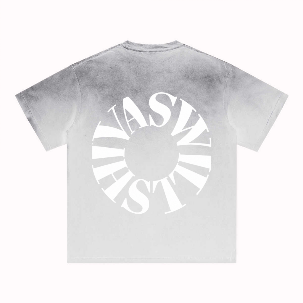 SHIVASWILL Multi Color Washed T-Shirt