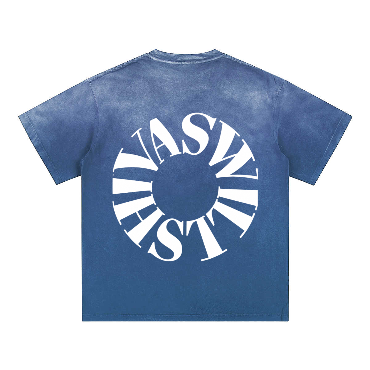 SHIVASWILL Multi Color Washed T-Shirt