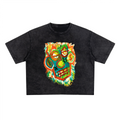 SHIVASWILL Washed Cropped T-shirt