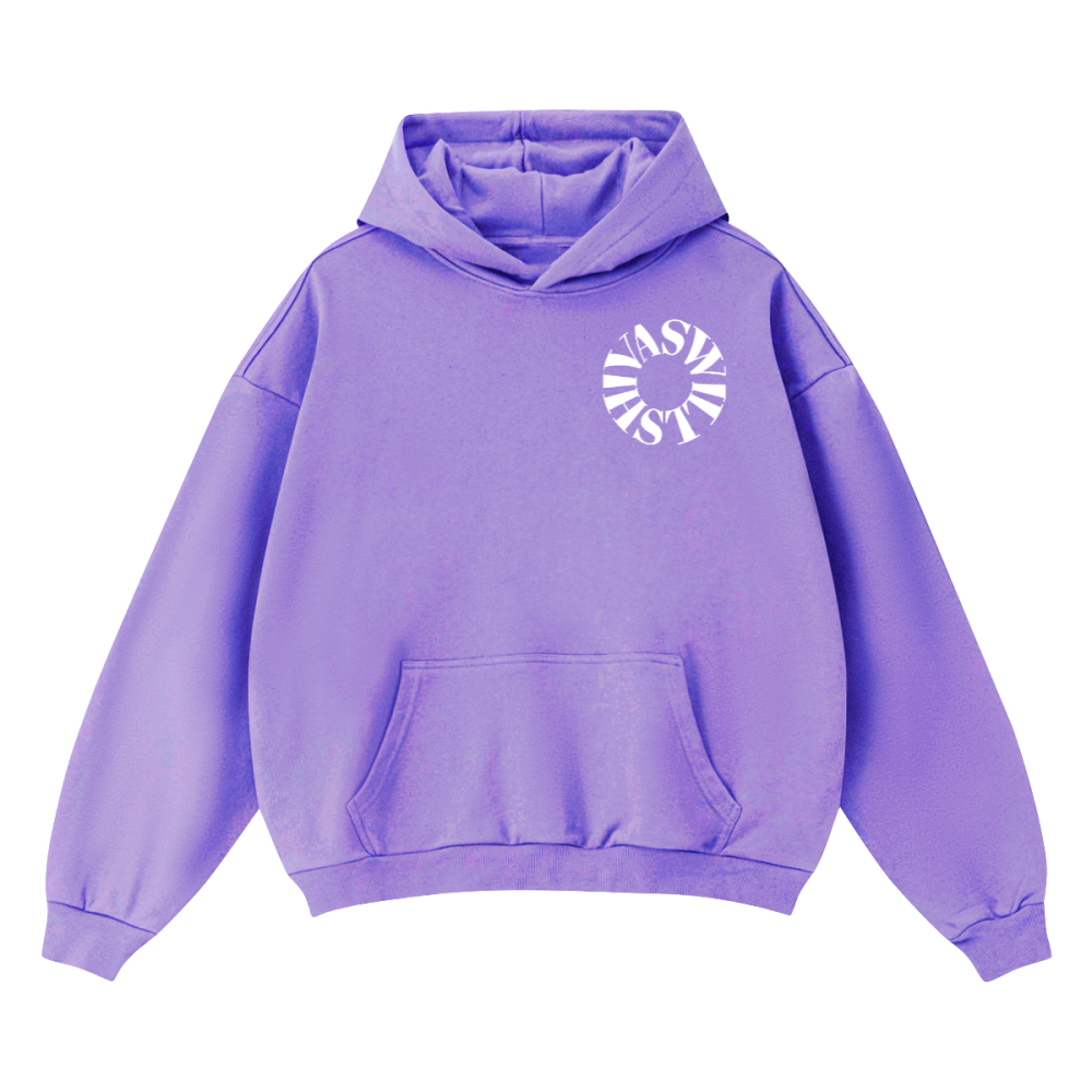 SHIVASWILL Cropped Drop Shoulder  Hoodie
