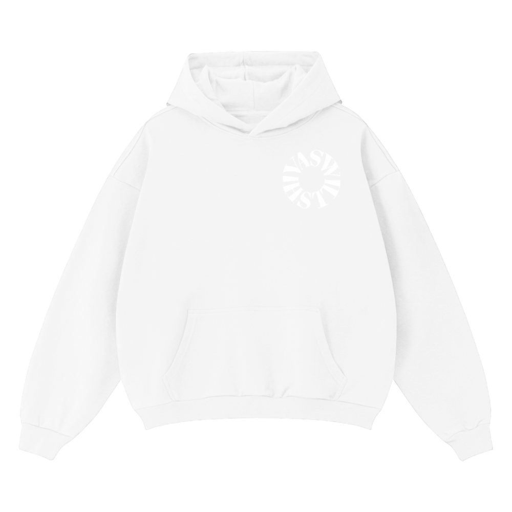 SHIVASWILL Cropped Drop Shoulder  Hoodie