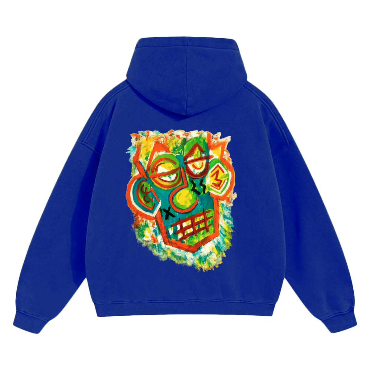 SHIVASWILL Cropped Drop Shoulder  Hoodie