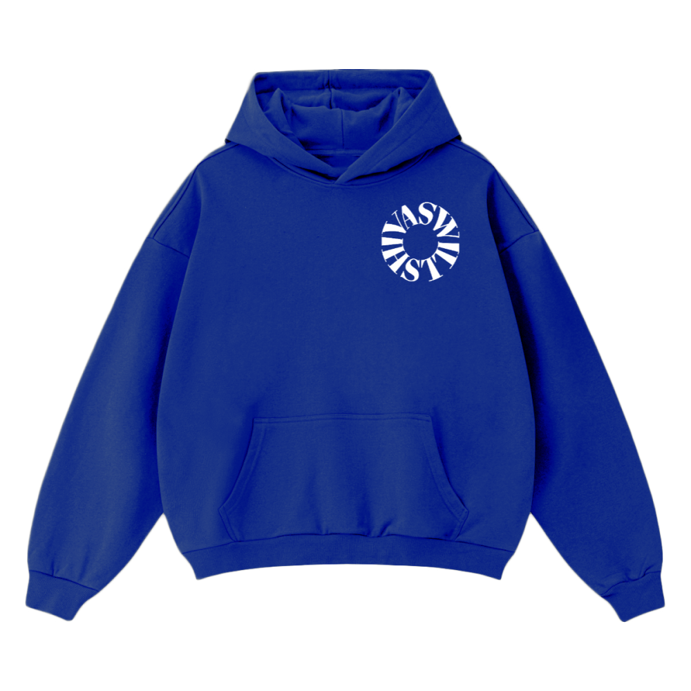 SHIVASWILL Cropped Drop Shoulder  Hoodie