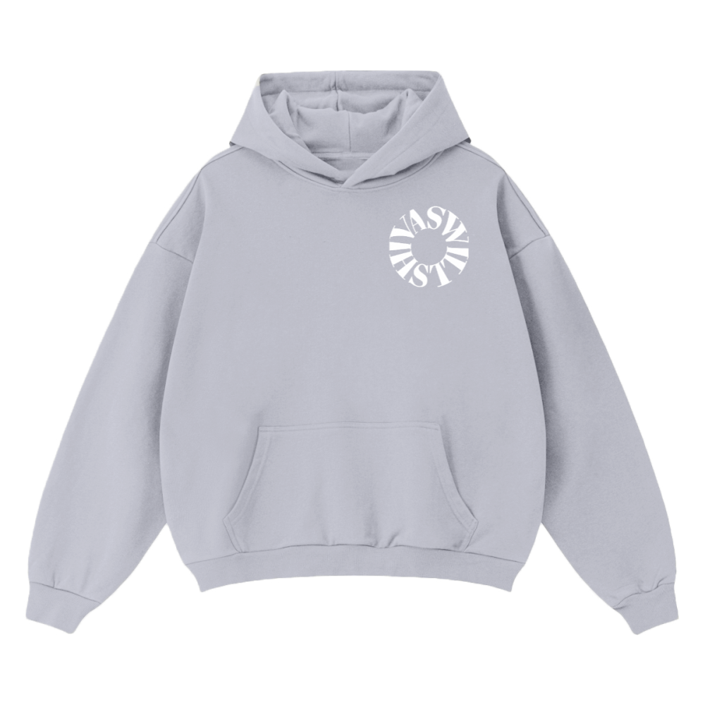 SHIVASWILL Cropped Drop Shoulder  Hoodie