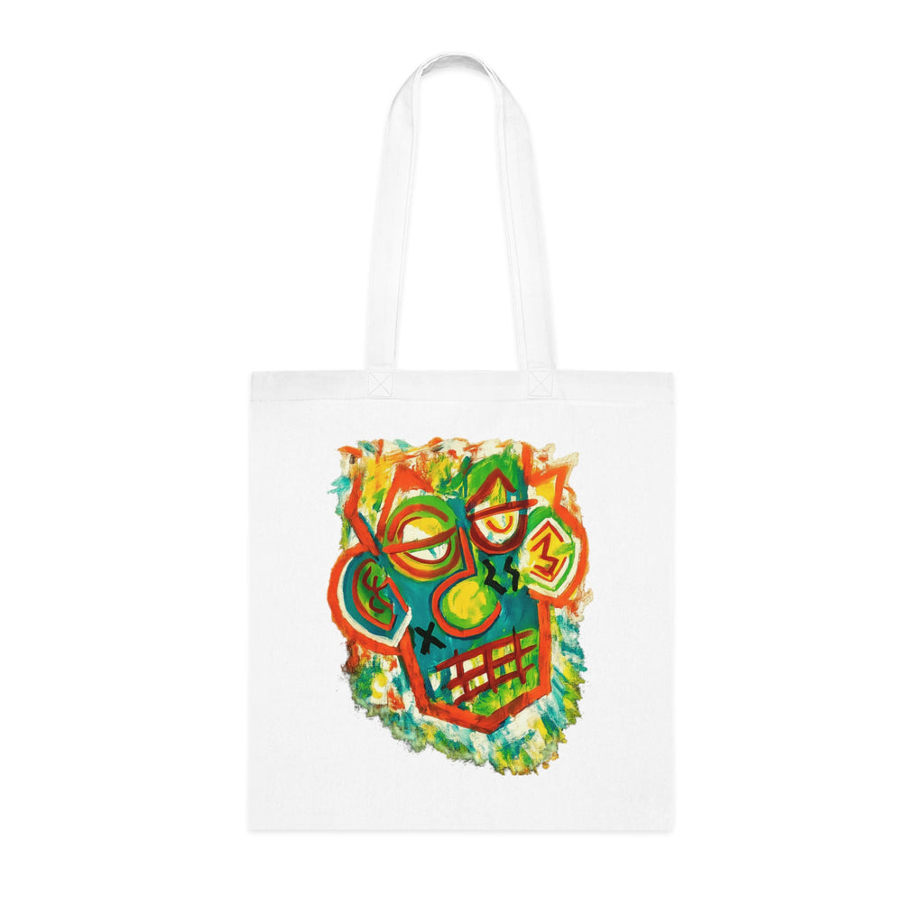 SHIVASWILL White Tote Bag