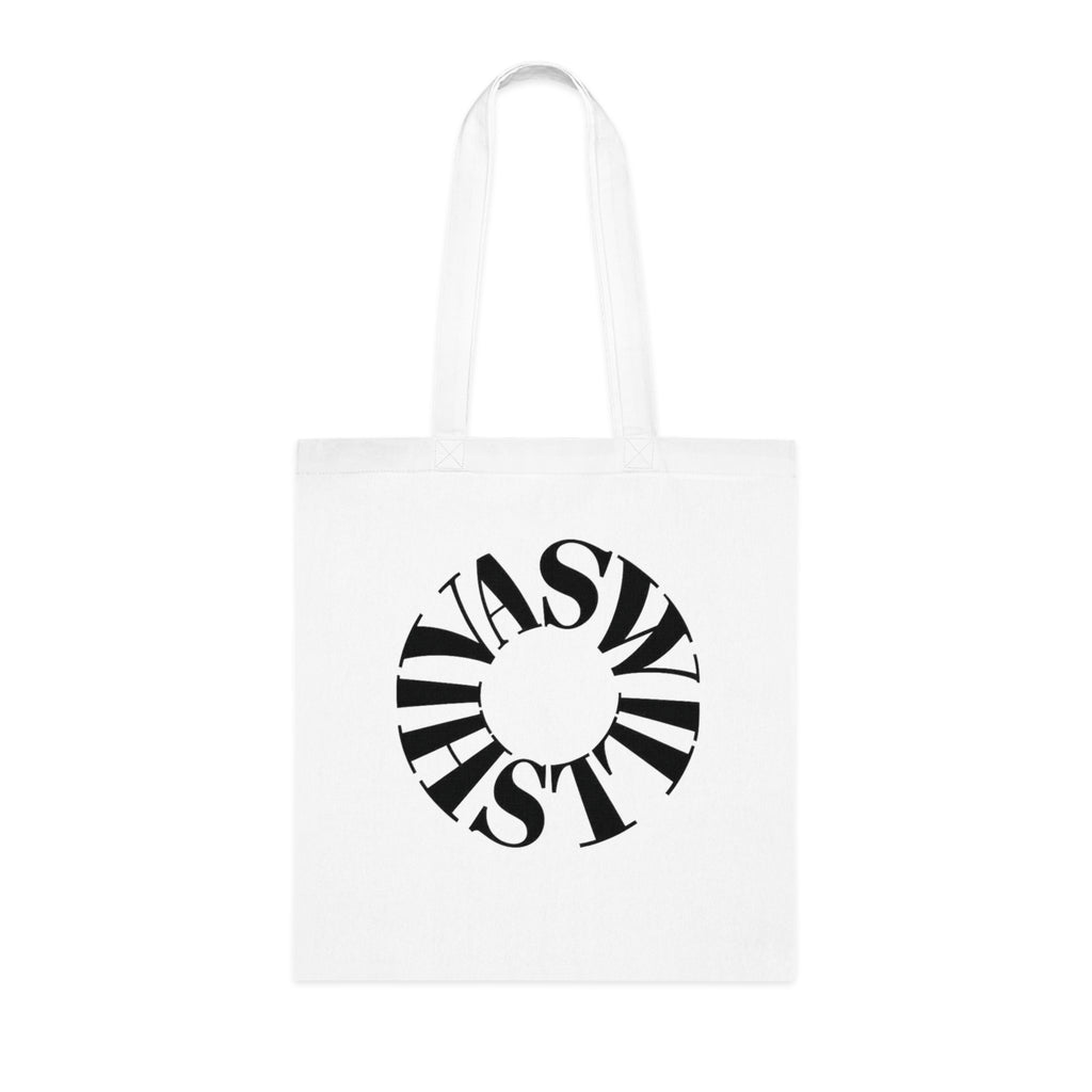 SHIVASWILL White Tote Bag