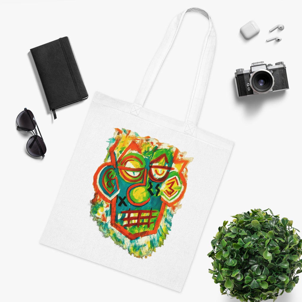 SHIVASWILL White Tote Bag